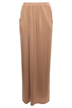 Load image into Gallery viewer, Basic Pocket Front Jersey Maxi Skirt