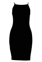 Load image into Gallery viewer, 90s Neck Mini Bodycon Dress