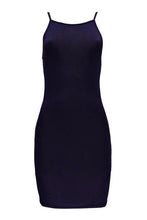Load image into Gallery viewer, 90s Neck Mini Bodycon Dress