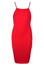 Load image into Gallery viewer, 90s Neck Mini Bodycon Dress