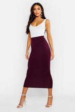 Load image into Gallery viewer, Basic Jersey Midaxi Skirt
