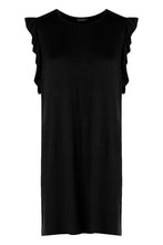 Load image into Gallery viewer, Ruffle Detail Jersey Shift Dress