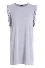 Load image into Gallery viewer, Ruffle Detail Jersey Shift Dress