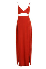 Load image into Gallery viewer, Slinky Bralet - Split Maxi Skirt Co-ord