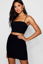 Load image into Gallery viewer, Strappy Crop - Mini Skirt Co-ord Set