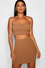 Load image into Gallery viewer, Strappy Crop - Mini Skirt Co-ord Set