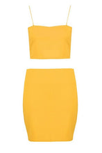 Load image into Gallery viewer, Strappy Crop - Mini Skirt Co-ord Set
