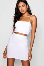 Load image into Gallery viewer, Strappy Crop - Mini Skirt Co-ord Set