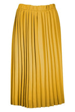 Load image into Gallery viewer, Crepe Pleated Midi Skirt