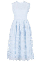 Load image into Gallery viewer, Boutique Lace Midi Skater Dress