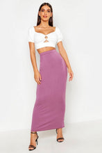 Load image into Gallery viewer, Basic Jersey Maxi Skirt