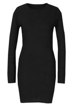 Load image into Gallery viewer, Jumbo Rib Long Sleeve Mini Dress