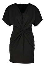 Load image into Gallery viewer, Crepe Twist Front Mini Dress