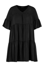 Load image into Gallery viewer, Plus Ruched Detail Smock Dress