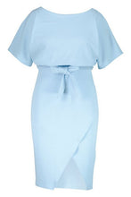 Load image into Gallery viewer, Plus Double Layer Midi Dress