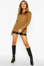 Load image into Gallery viewer, Cold Shoulder Moss Stitch Sweater
