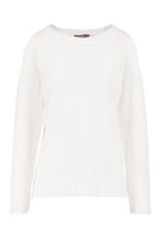 Load image into Gallery viewer, Cold Shoulder Moss Stitch Sweater
