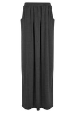 Load image into Gallery viewer, Basic Pocket Front Jersey Maxi Skirt
