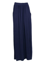Load image into Gallery viewer, Basic Pocket Front Jersey Maxi Skirt
