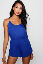 Load image into Gallery viewer, Basic Strappy Back Romper
