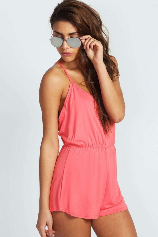 Basic Strappy Back Romper