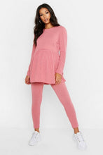 Load image into Gallery viewer, Maternity Smock Lounge Set
