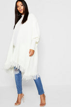 Load image into Gallery viewer, Maternity Tassel Hem Cardigan

