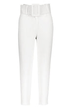 Load image into Gallery viewer, Super High Waisted Belted Peg Pants
