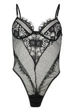 Load image into Gallery viewer, Neon Lace Premium Bodysuit
