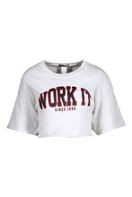 Load image into Gallery viewer, Fit Work It Cropped Gym Tee
