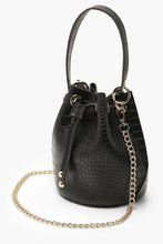 Load image into Gallery viewer, Handle Detail Croc Cross Body Bag
