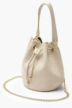 Load image into Gallery viewer, Handle Detail Croc Cross Body Bag
