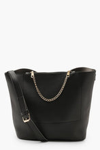 Load image into Gallery viewer, Chain Detail Bucket Daybag
