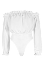 Load image into Gallery viewer, Off The Shoulder Woven Bodysuit
