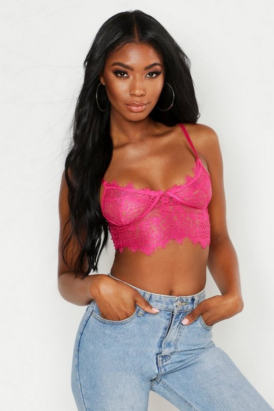 Premium Lace Cupped Bralet