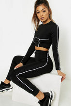 Load image into Gallery viewer, Fit Reflective Binding Leggings
