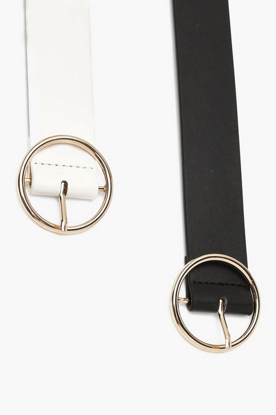 2 PK Circle Ring Belt
