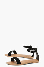 Load image into Gallery viewer, Wide Fit 2 Part Suede Sandals
