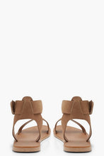 Load image into Gallery viewer, Two Part Suede Sandals

