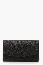 Load image into Gallery viewer, Chunky Glitter Structured Clutch Bag
