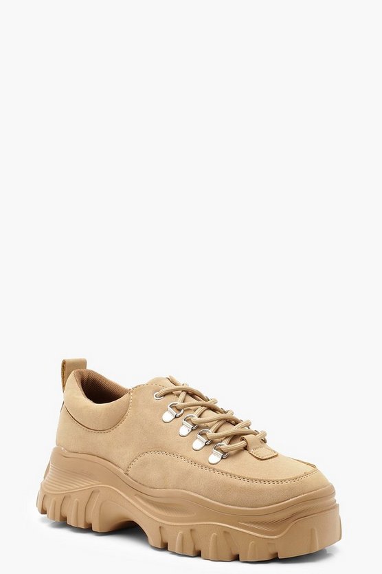 Low Chunky Hiker Trainers