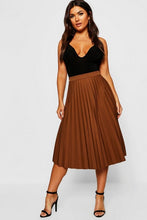 Load image into Gallery viewer, Pleated Midi Skirt
