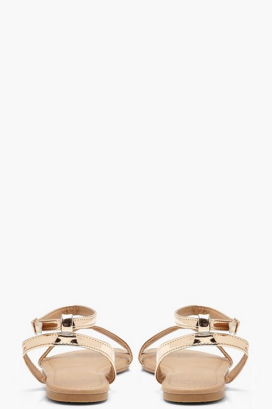 2 Part Basic Flat Sandals