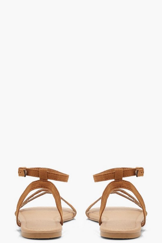 2 Part Basic Flat Sandals