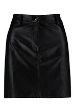 Load image into Gallery viewer, Leather Look Mini Skirt
