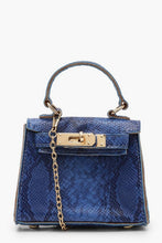 Load image into Gallery viewer, Faux Snake Micro Mini Grab Bag
