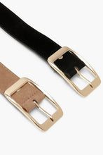 Load image into Gallery viewer, 2 Pack Suedette Boyfriend Belts
