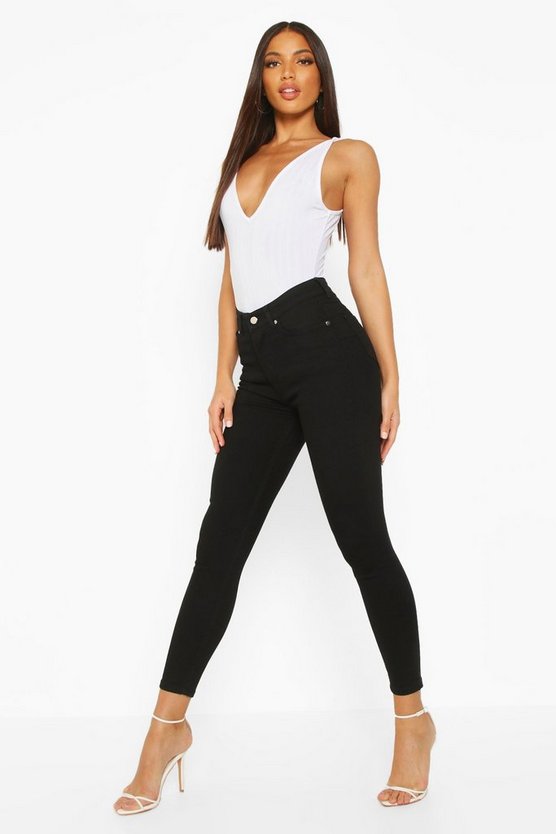 Butt Shaper Mid Rise Skinny Jean