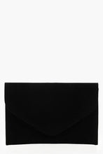 Load image into Gallery viewer, Suedette Envelope Clutch Bag
