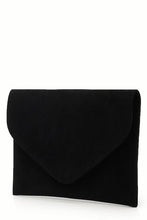 Load image into Gallery viewer, Suedette Envelope Clutch Bag
